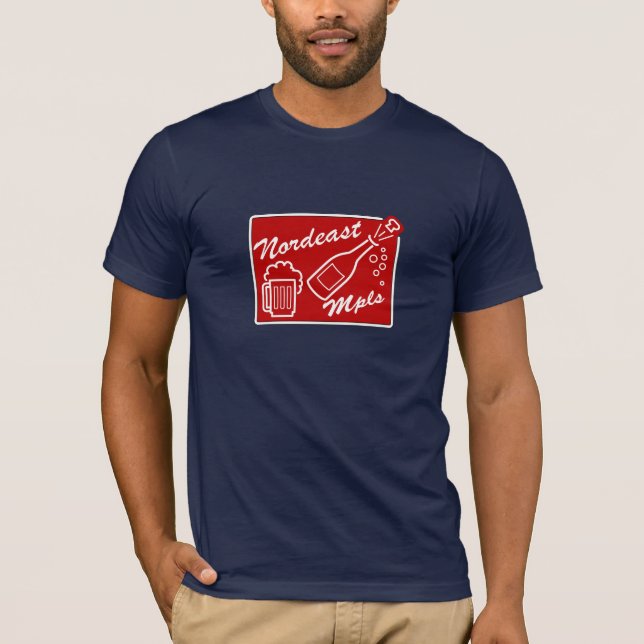 Nordeast Minneapolis Tee Shirt (Framsida)