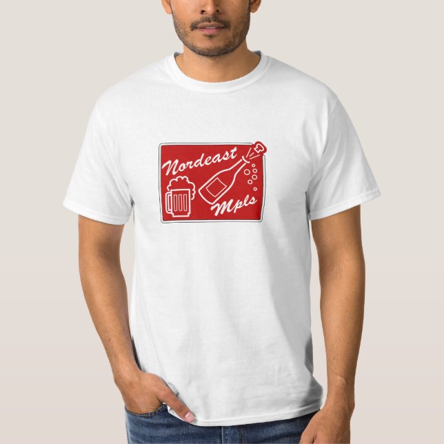 Nordeast Minneapolis Tee Shirt (Framsida)