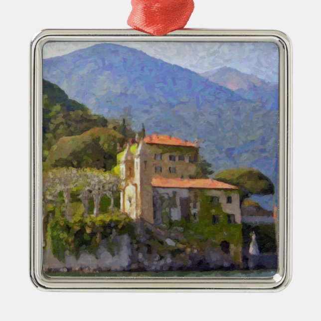 Norden av italienprydnadar julgransprydnad metall (Framsidan)