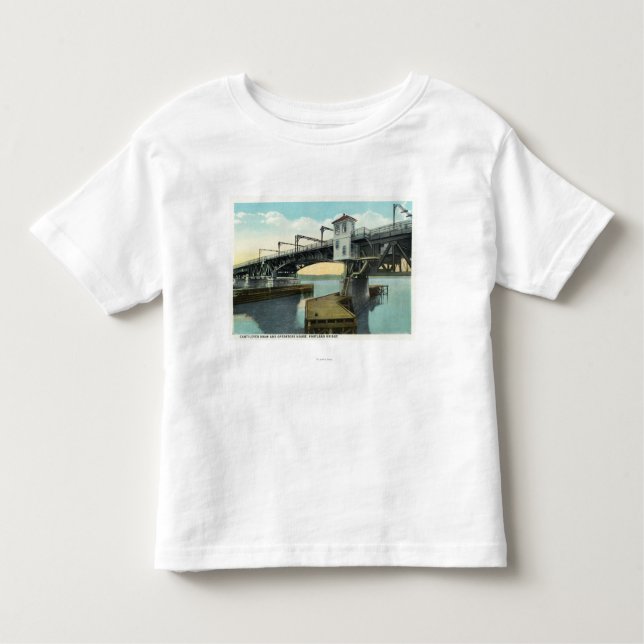 Norden överbryggar förbindande Lewiston och Tee Shirt (Framsida)