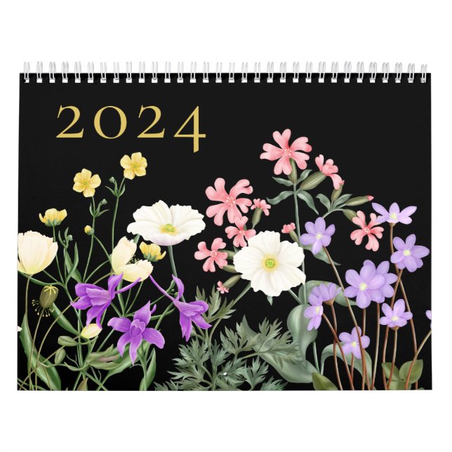Nordens Wildblomkalender Kalender (Omslag)