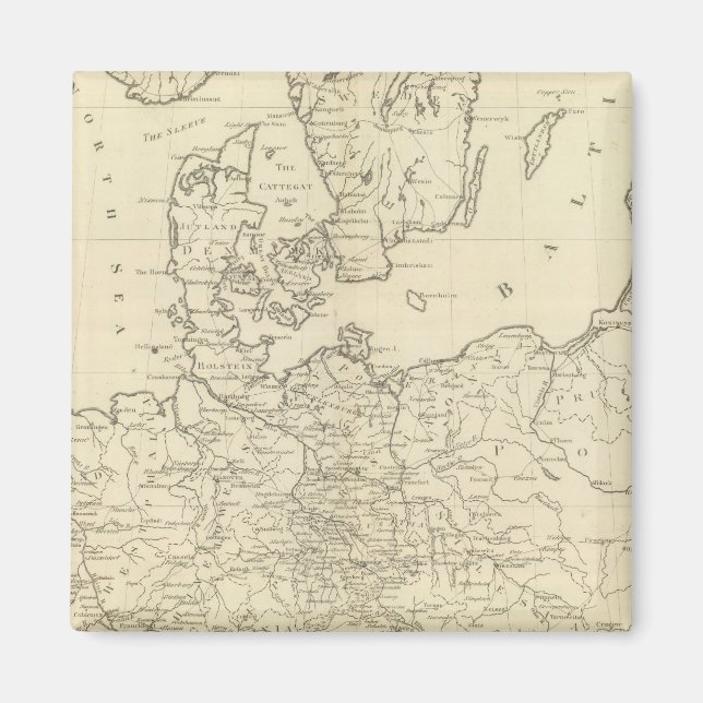 Nordeuropa Magnet (Framsidan)
