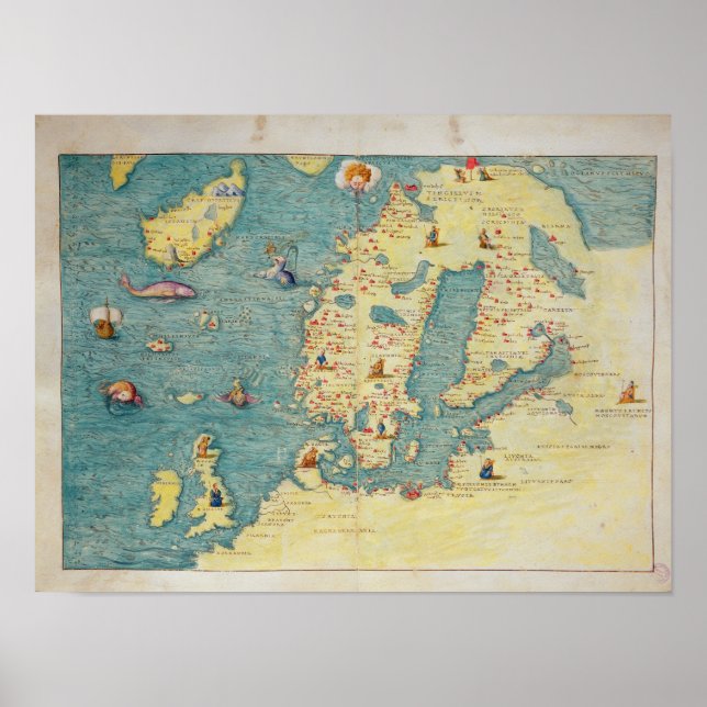 Nordeuropa Poster (Framsidan)