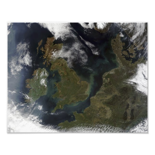 NordEuropas satellitsyn Fototryck (Framsidan)