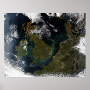 NordEuropas satellitsyn Poster