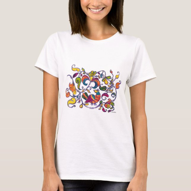 Nordfågeln från Ryssland Tee Shirt (Framsida)