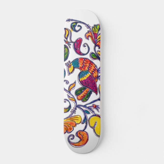 Nordfågeln Skateboard Bräda 20 Cm (Framsida)