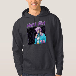 Nördflicka Hoodie
