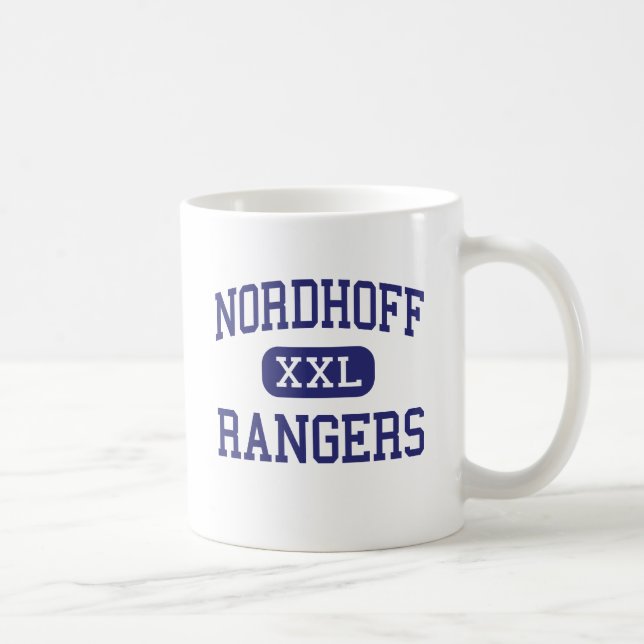 Nordhoff - skogsvaktare - högstadium - Ojai Kaffemugg (Höger)