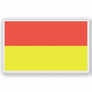 Nordhorn, Tyskland flagga Klistermärken