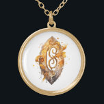 *~* Nordic Artsy RUNE AP87 VIKING Inspired Ancient Guldpläterat Halsband<br><div class="desc">(Sök AP87 efter sak Viking eller AP40 efter liknande objekt ) - NECKLACE. Bilden är stor så du känner dig fri att ÖVERFÖRA till valfri ZAZZLE-produkt. JEWELRY WITH INTENTION (R) - skapa din egen avsikt. Användan den här coolan är kreativets konstnärliga moderna men vintage vackra själ som når konst och...</div>