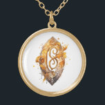 *~* Nordic Artsy RUNE AP87 VIKING Inspired Ancient Guldpläterat Halsband<br><div class="desc">(Sök AP87 efter sak Viking eller AP40 efter liknande objekt ) - NECKLACE. Bilden är stor så du känner dig fri att ÖVERFÖRA till valfri ZAZZLE-produkt. JEWELRY WITH INTENTION (R) - skapa din egen avsikt. Användan den här coolan är kreativets konstnärliga moderna men vintage vackra själ som når konst och...</div>