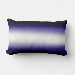 Nordic Blue Black Blue White Lumbarkudde