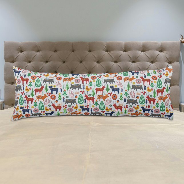 Nordic Boho Modern Mönster Kroppskudde (Skapare uppladdad)