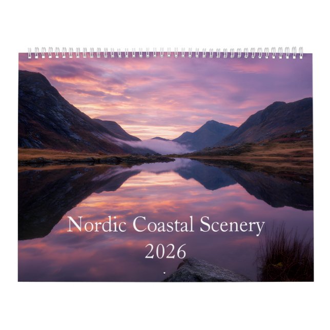Nordic Coastal Scenery Kalender (Omslag)