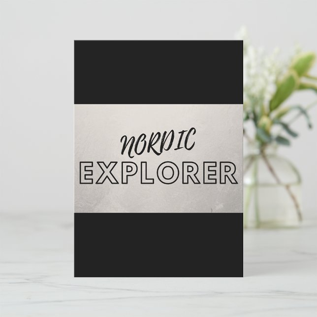 Nordic Explorer Inbjudningar (Skapare uppladdad)