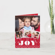 Nordic Fairisle Joy Photo Collage jul