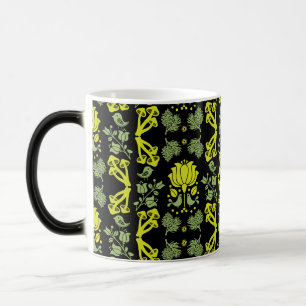 Nordic Forest Mushroom Folk Art Magisk Mugg