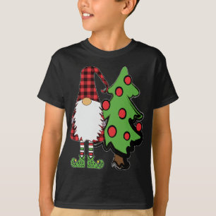Nordic Gnome Julgran Tomte Nisse Helgdag Cu T Shirt