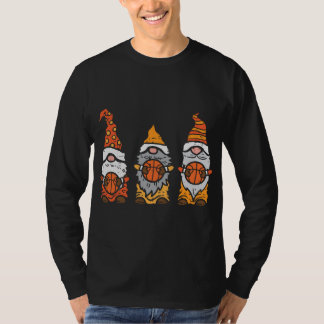 Nordic Gnomes Basketball Baller Tomte Nisse T Shirt