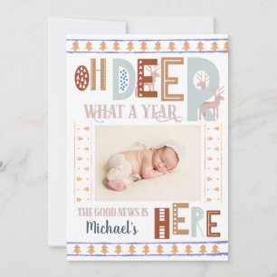 Nordic Julgranar Boho 3 Photo Helgdag Birth Meddelande