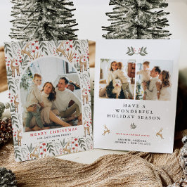 Nordic Photo jul Card Boho Scandi Helgdag Julkort