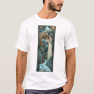 Nordic Prince Art | Maxfield Parrish Stil Skriv ut T Shirt