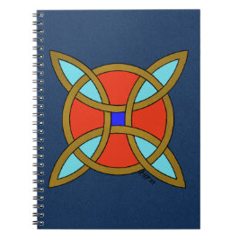 Nordic Protection from Witchcraft or Witch's Knot Anteckningsbok