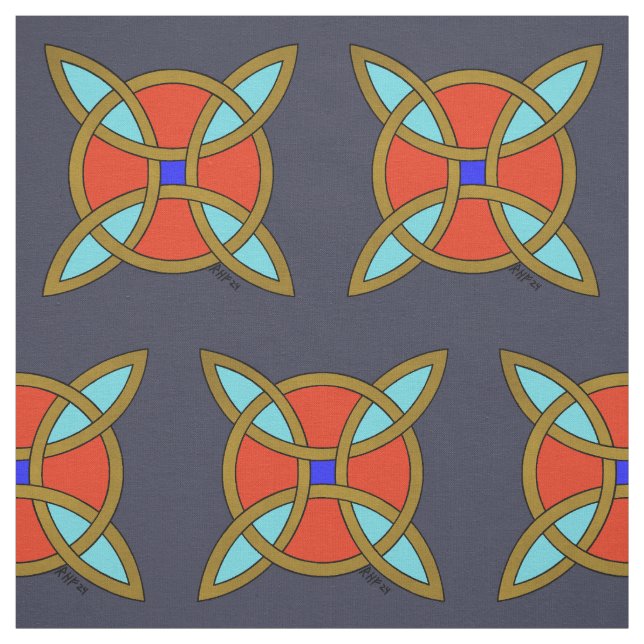 Nordic Protection from Witchcraft or Witch's Knot Tyg (Provkarta)