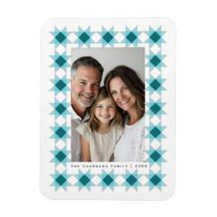 Nordic Star Ram Blue Aqua Magnet