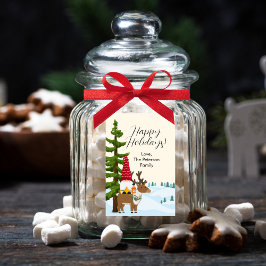 Nordic Trek God jul Mat Etikett