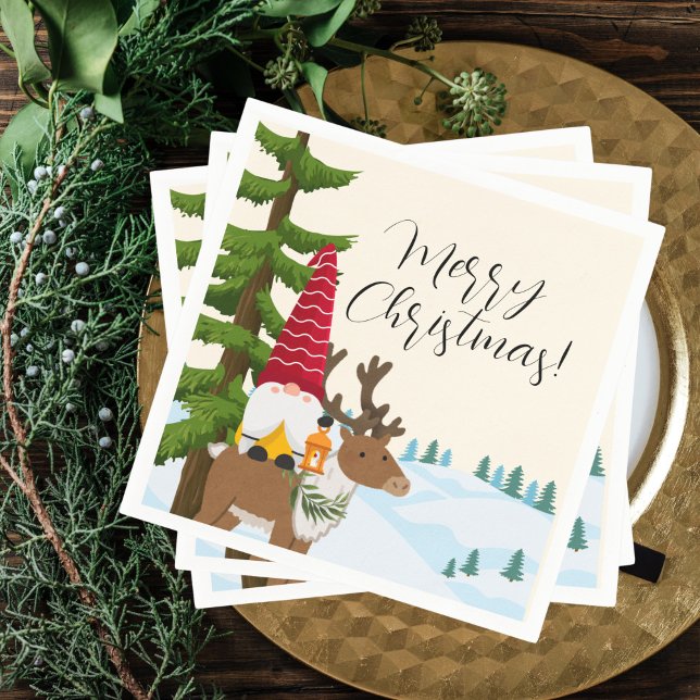 Nordic Trek God jul Pappersservett (Skapare uppladdad)