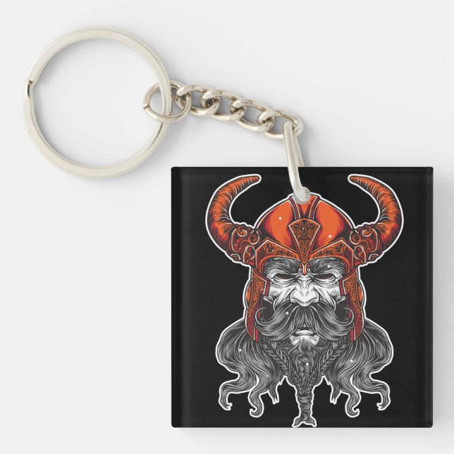 Nordic Valhalla Viking Illustration Art (Framsidan)
