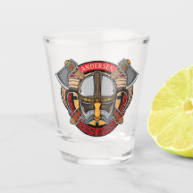 Nordic Viking Warrior ADD NAMN Norse Ax Norsäva