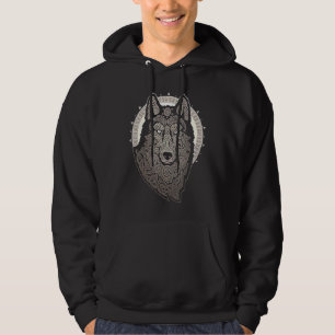 Nordic Viking Yggdrasil Varg Rune Valknut Hoodie
