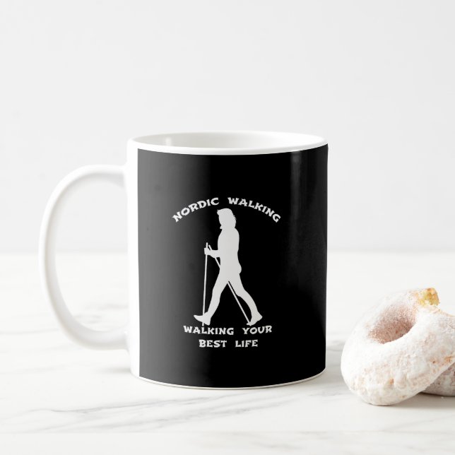 Nordic Walking Kaffemugg (Med munk)