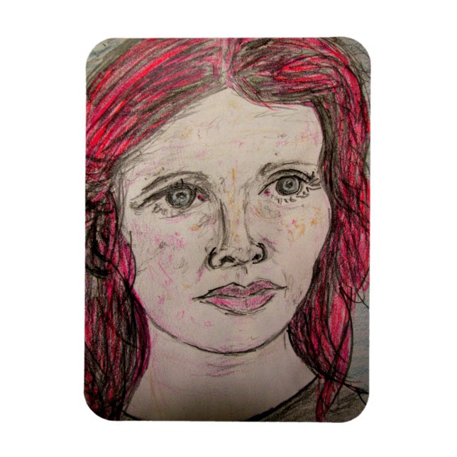Nordic Woman Magnet (Vertikal)