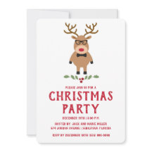 Nördig Ren Julfest Inbjudan