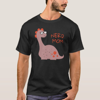 Nördiga Mamma Nörd Mamma Coolaste Mamma Någon Gång T Shirt