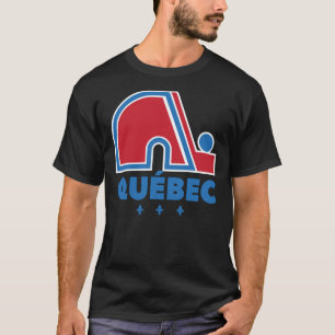 Nordiques Quebec Hockey Team Avalanche Vintage med T Shirt