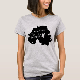 Nordirland är i mitt hjärta t shirt