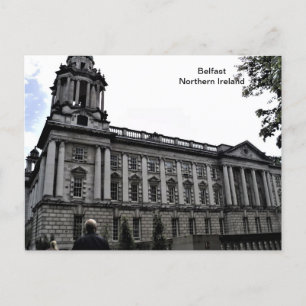 Nordirland, Belfast City Hall, Belfast Vykort