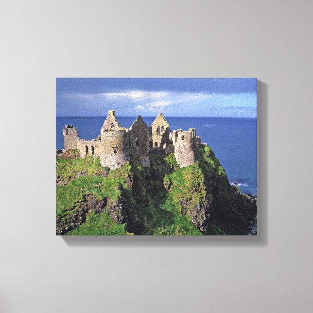 Nordirland, County Antrim, Dunluce Canvastryck (Framsida)