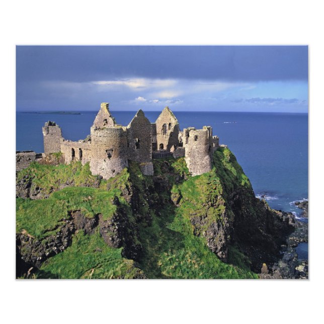 Nordirland, County Antrim, Dunluce Fototryck (Framsidan)