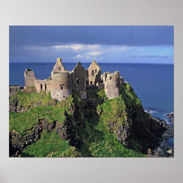 Nordirland, County Antrim, Dunluce Poster (Framsidan)