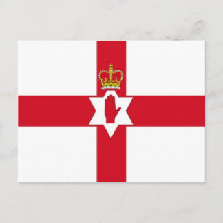 Nordirland Flagga Vykort