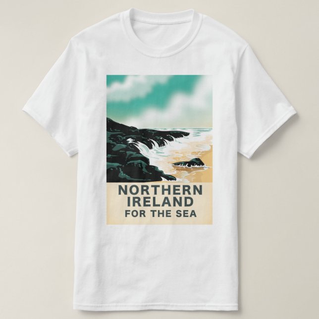 Nordirland för havet t shirt (Design framsida)