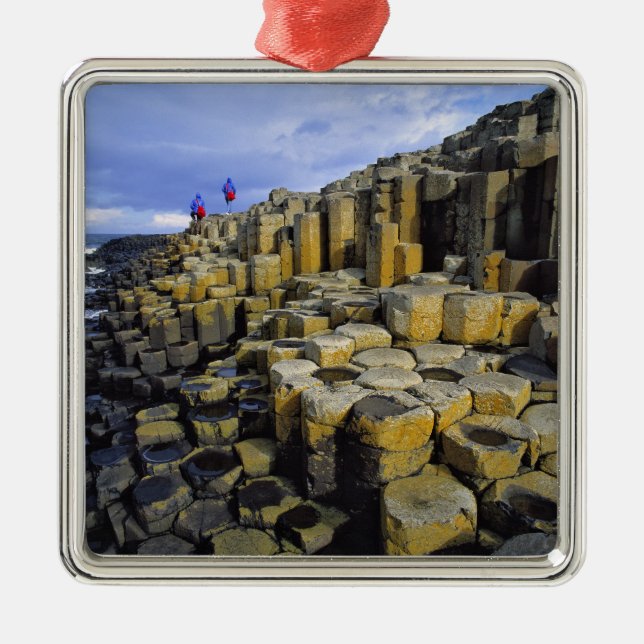 Nordirland, grevskapet Antrim, Giant's Julgransprydnad Metall (Framsidan)