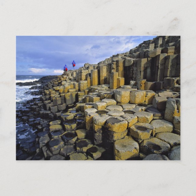 Nordirland, grevskapet Antrim, Giant's Vykort (Framsida)