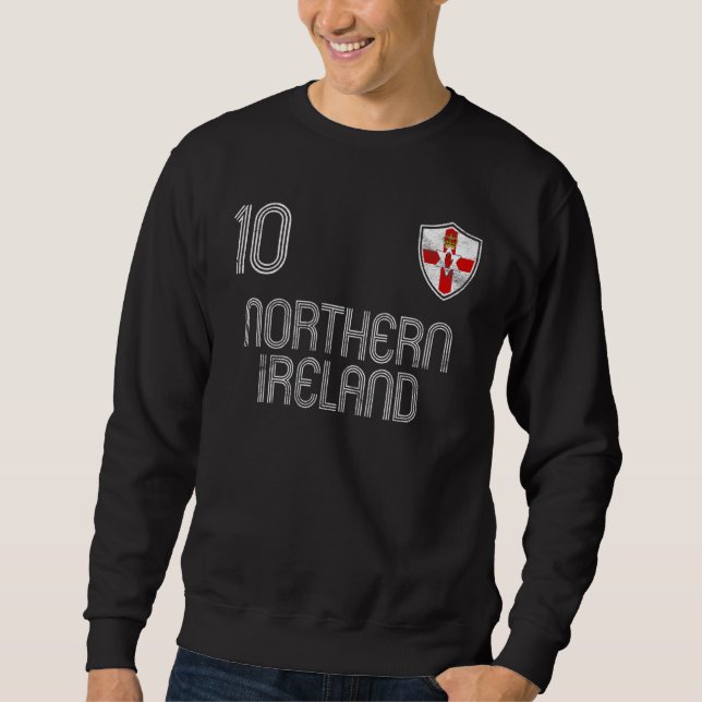Nordirland Lång Ärmad Tröja (Framsida)